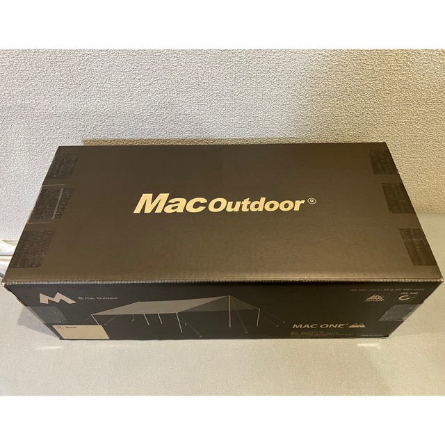 MacOutdoor MacOne Recta ブラック タープ L 新品未開封