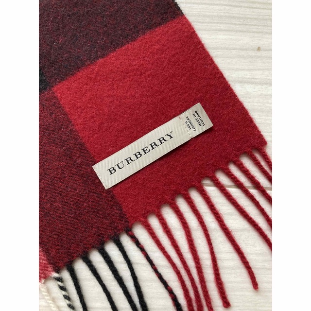 BURBERRY・バーバリーカシミヤ100% マフラー BURBERRY・バーバリーカシミヤ100% マフラー