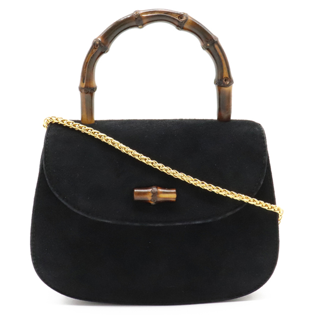 通販在庫あ】 Gucci - GUCCI(グッチ)バンブー スエード 2way