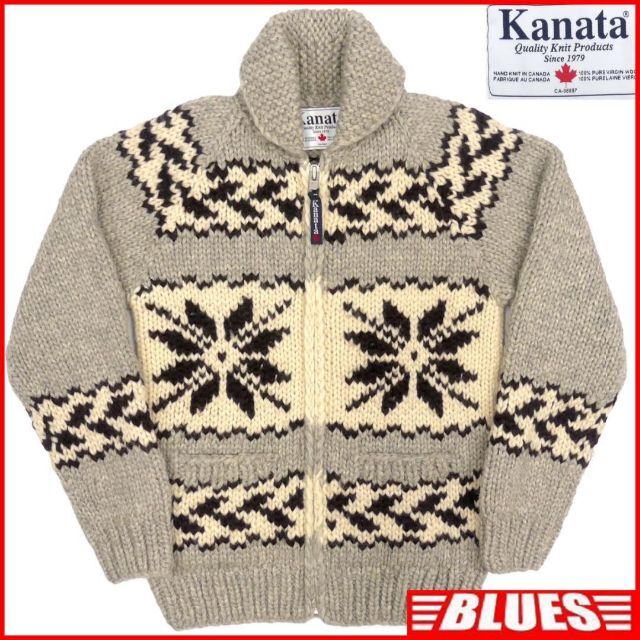 カウチン セーター kanata ニット S カナダ製 カナタ HN1770