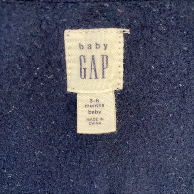 GAP(ギャップ)のbabyGAP❤ GAP ❤ボディーオール❤裏起毛❤60cm キッズ/ベビー/マタニティのベビー服(~85cm)(カバーオール)の商品写真