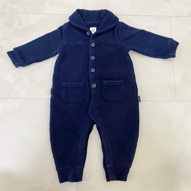 GAP(ギャップ)のbabyGAP❤ GAP ❤ボディーオール❤裏起毛❤60cm キッズ/ベビー/マタニティのベビー服(~85cm)(カバーオール)の商品写真