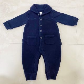 ギャップ(GAP)のbabyGAP❤ GAP ❤ボディーオール❤裏起毛❤60cm(カバーオール)