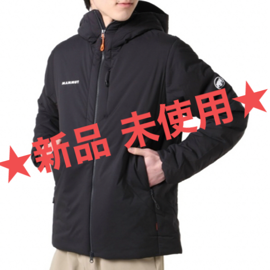 Mammut(マムート)の【新品】マムート Ｍ 黒 Rime IN Flex Hooded Jacket メンズのジャケット/アウター(その他)の商品写真