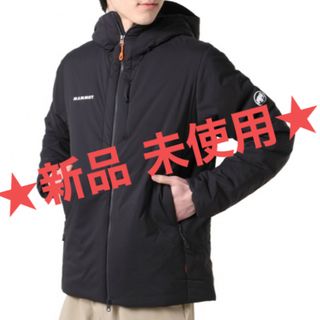 マムート(Mammut)の【新品】マムート Ｍ 黒 Rime IN Flex Hooded Jacket(その他)