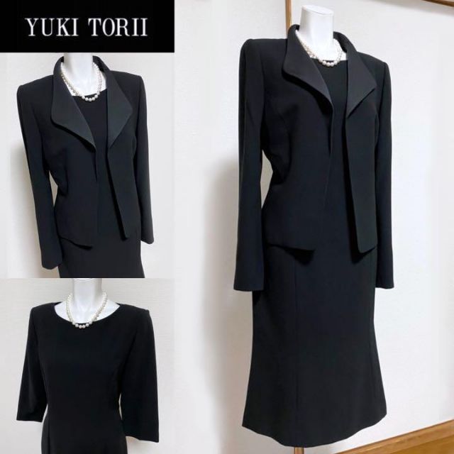 YUKI TORII INTERNATIONAL - 当日発送可能【美品】ユキトリイ 高級喪服礼服 ワンピーススーツの通販 by コメント無し