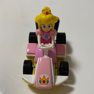 ニンテンドウ(任天堂)のホットウィール マリオカート ピーチ姫(スタンダードカート）(ミニカー)