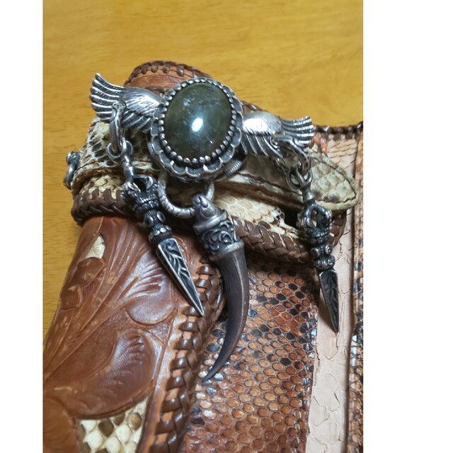 ALZUNI - 早い者勝ち アルズニ パイソン カスタムウォレット 長財布