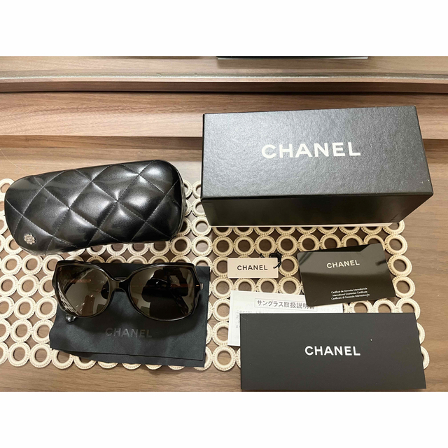CHANEL サングラス ブラックブラウン系 シャネル | フリマアプリ ラクマ