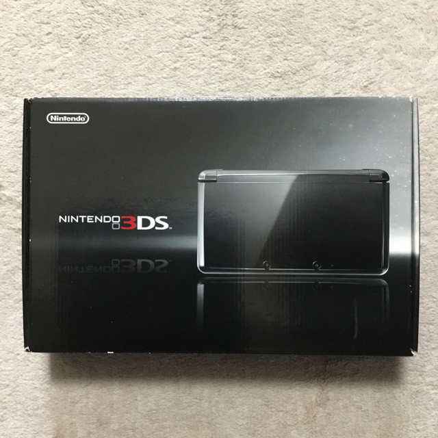 Nintendo 3DS 本体  コスモブラック　激レア(希少)