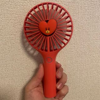 ビーティーイシビル(BT21)のBT21 TATA ハンディ扇風機(扇風機)