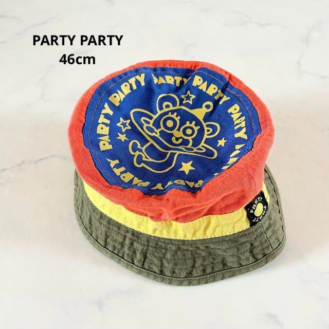 PARTYPARTY - 【美品】46cm PARTYPARTY パーティパーティ 帽子 ハット