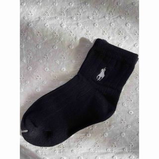 ポロラルフローレン(POLO RALPH LAUREN)の専用です　ラルフローレン　キッズ　靴下　ブラック　黒　13-15㎝(靴下/タイツ)