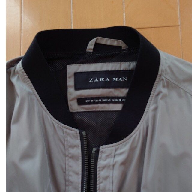 ZARA(ザラ)のザラ　ZARA　MA1 ブルゾン メンズのジャケット/アウター(ミリタリージャケット)の商品写真