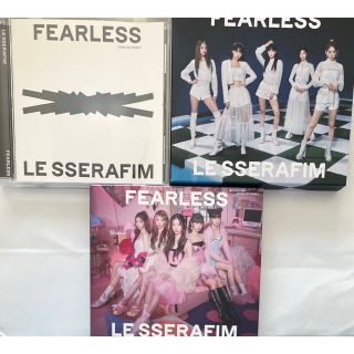 匿名配送★3形態セット　LE SSERAFIM ルセラフィム　FEARLESS(アイドルグッズ)