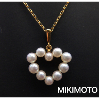 ミキモト ハート ネックレスの通販 55点 | MIKIMOTOのレディースを買う
