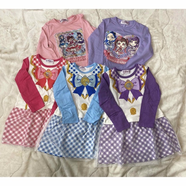 しまむら(シマムラ)のラブパトリーナ　服　まとめ売り　110cm キッズ/ベビー/マタニティのキッズ服女の子用(90cm~)(Tシャツ/カットソー)の商品写真