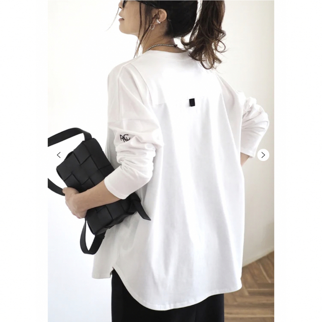 ANIECA(アニーカ)のいちご様専用◆ANIECA Embroidery Long T-Shirt レディースのトップス(Tシャツ(長袖/七分))の商品写真