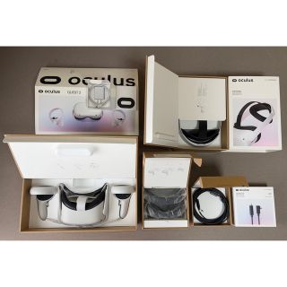 Oculus (Meta) Quest 2 256GB 各種アクセサリー付き(家庭用ゲーム機本体)