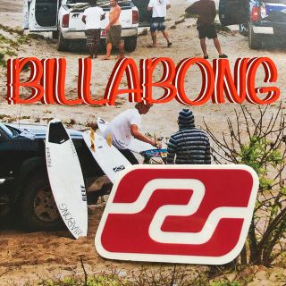 ビラボン(billabong)のBILLABONGビラボンUS限定ポップwaveアイコンステッカー１点物(サーフィン)