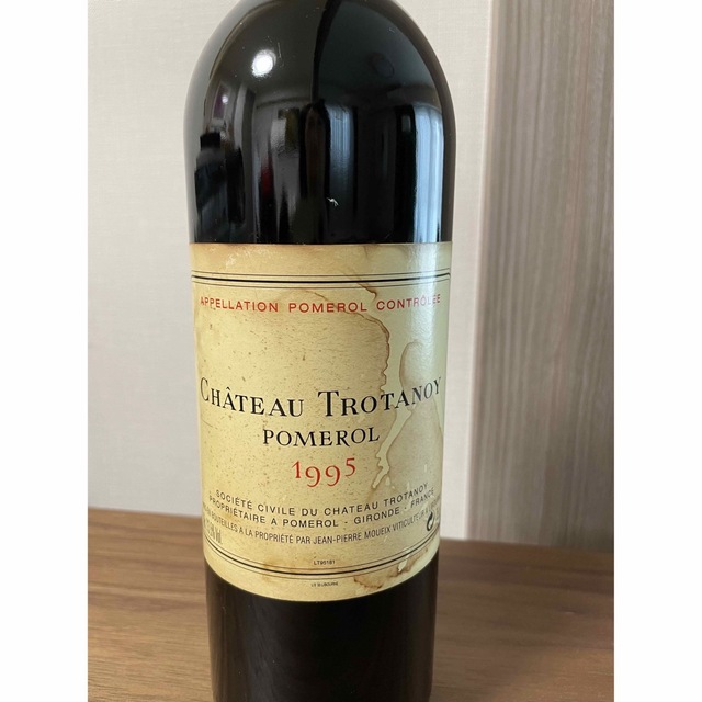 シャトー・トロタノウCHATEAU TROTANOY pomerol 1995 食品/飲料/酒の酒(ワイン)の商品写真