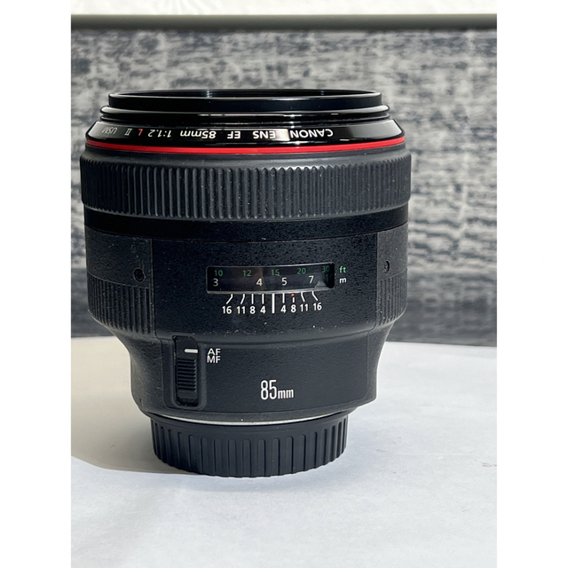 CANON EF 85mm F1.2 L USM フード付き 完動美品