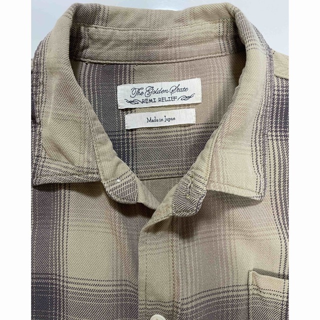 L'Appartement DEUXIEME CLASSE(アパルトモンドゥーズィエムクラス)のアパルトモン【REMI RELIEF/レミレリーフ】Check Shirt レディースのトップス(シャツ/ブラウス(長袖/七分))の商品写真