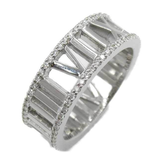 Tiffany & Co. - ティファニー アトラスリング フルダイヤモンド 指輪 リング リング・指輪