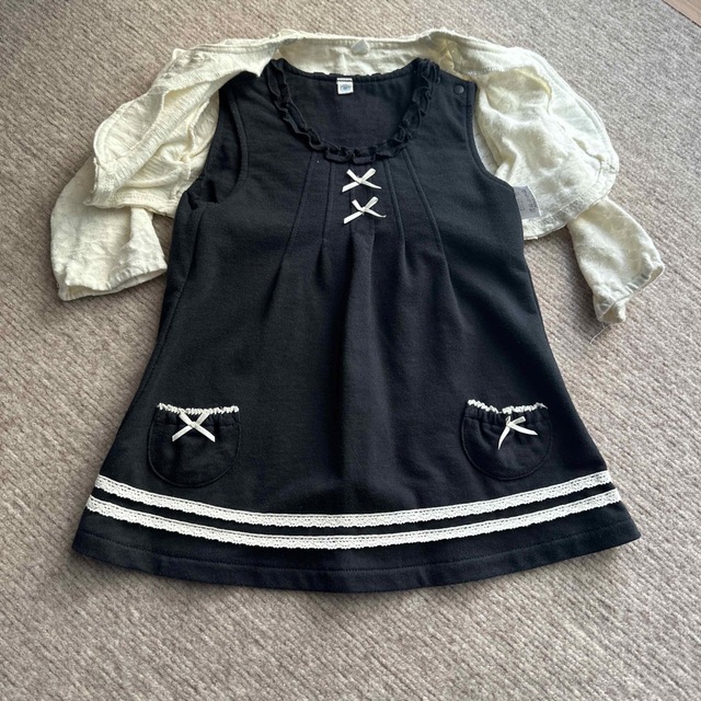 西松屋(ニシマツヤ)の女の子 80 フォーマル　セット キッズ/ベビー/マタニティのキッズ服女の子用(90cm~)(ドレス/フォーマル)の商品写真