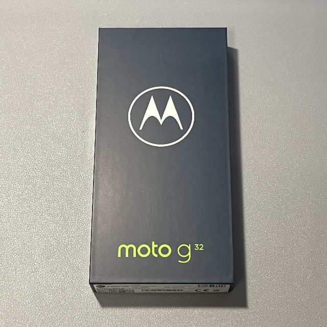 Motorola - moto g32 新品未開封 ミネラルグレイ モトローラ 本体 SIM ...