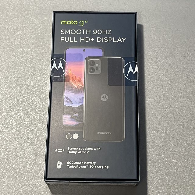 moto g32 新品未開封