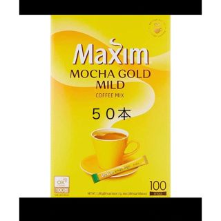 マキシン(Maxim)の韓国　Maxim Coffee Mix モカゴールド　インスタントコーヒー(コーヒー)