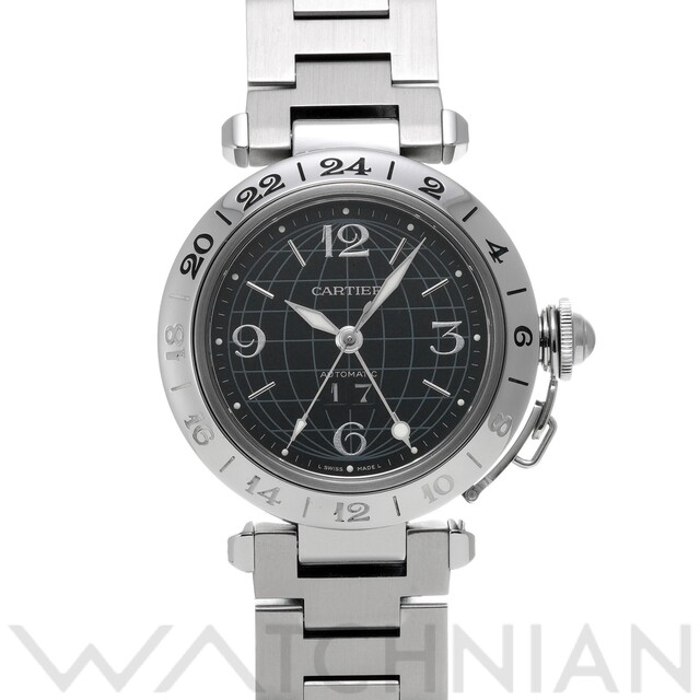 Cartier - 中古 カルティエ CARTIER W31049M7 ブラック ユニセックス 腕時計