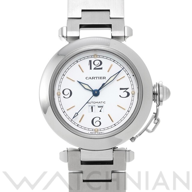 Cartier - 中古 カルティエ CARTIER W31044M7 ホワイト ユニセックス 腕時計