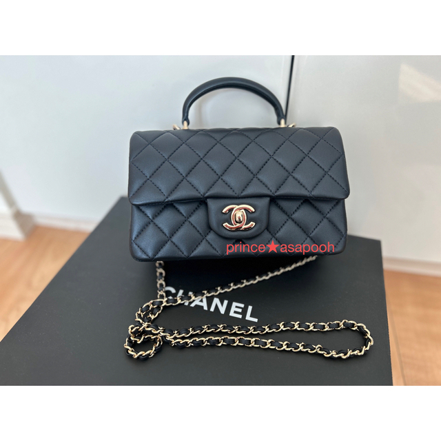 新品未使用　CHANEL シャネル　ミニマトラッセ　ショルダーバッグ ブラック