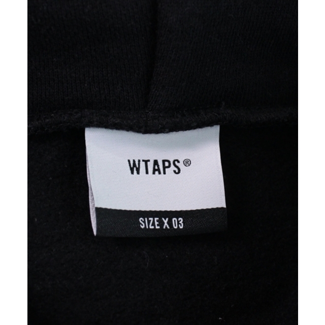 WTAPS ダブルタップス パーカー 03(L位) 黒x白 2