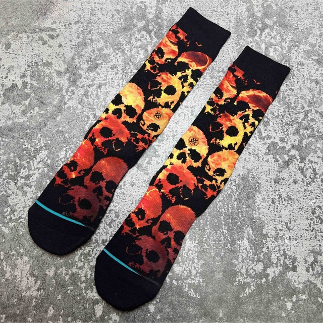 STANCE スタンス ソックス 靴下 5足セット 髑髏 - ソックス