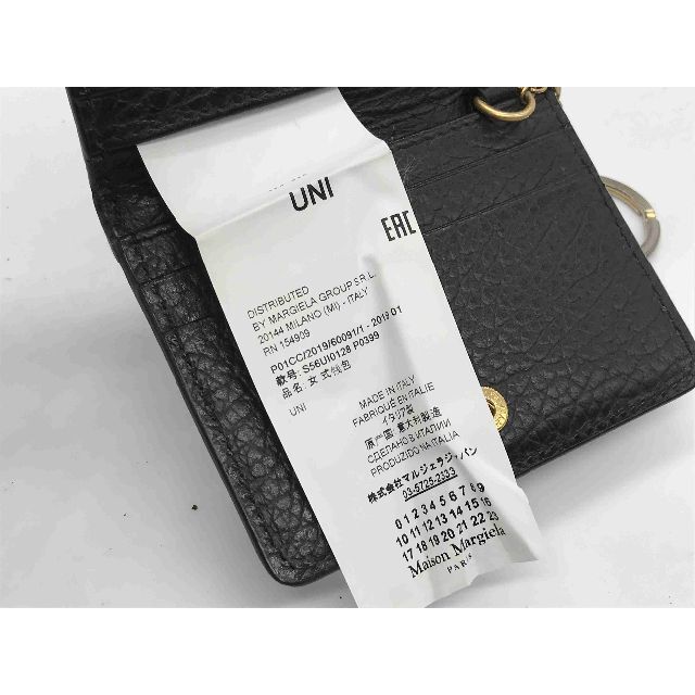 【美品】Maison Margiela メゾン マルジェラ レザー カードケース