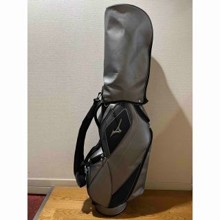 ミズノ(MIZUNO)のミズノ 9インチ シルバー色 キャディーバッグ(中古品)(バッグ)