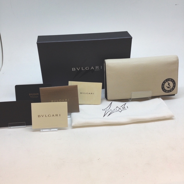 BVLGARI  二つ折り長財布　290744 フラグメントコラボ