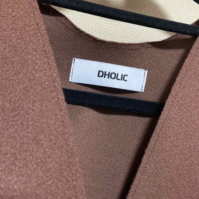 dholic(ディーホリック)のストラップ付きノースリーブワンピース レディースのワンピース(ひざ丈ワンピース)の商品写真