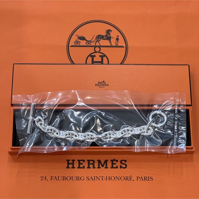 新品未使用 レア HERMES エルメス シェーヌダンクル TGM 13 ブレスウノドス