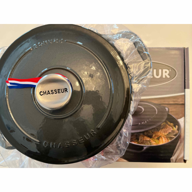 ☆新品未使用CHASSEURキャセロール18&ウッドトリベットセット☆ | www