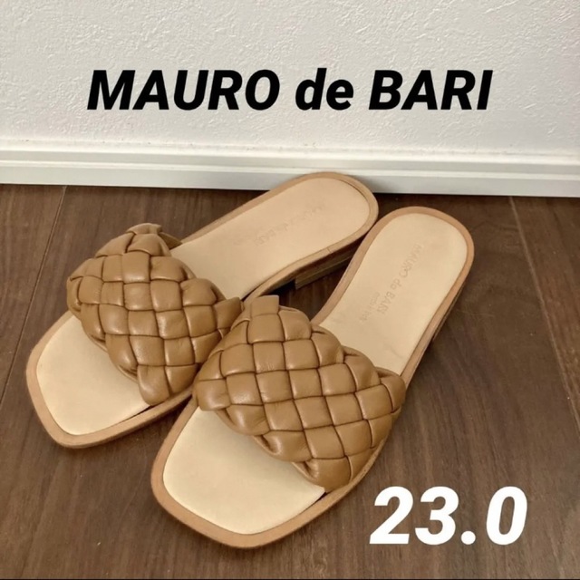 商品 レザーサンダル MAURO de BARI マウロディバリ
