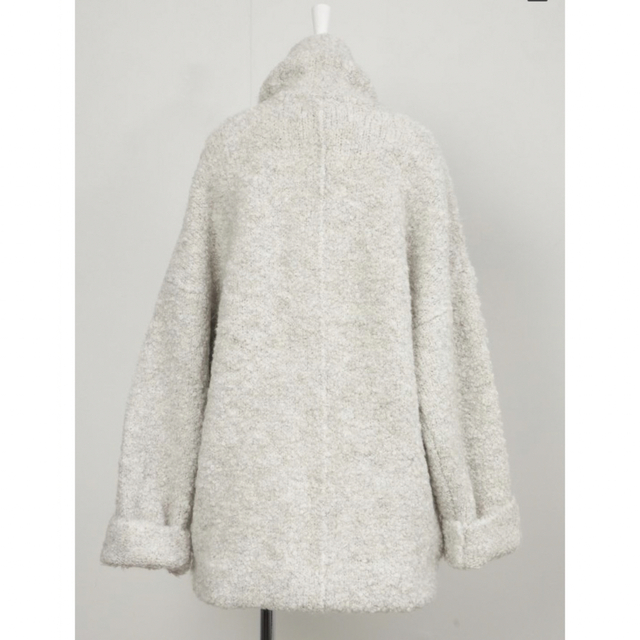 Rosary moon(ロザリームーン)の新品　Poodle Knit Tunic キャメル レディースのトップス(ニット/セーター)の商品写真