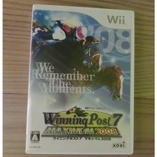 ウイニングポスト7 マキシマム2008 Wii(家庭用ゲームソフト)