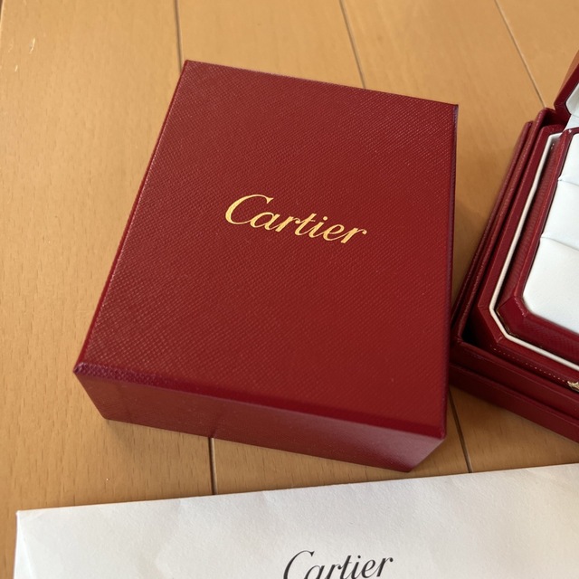 Cartier(カルティエ)のCartier カルティエ　空箱　2リング用 レディースのアクセサリー(リング(指輪))の商品写真