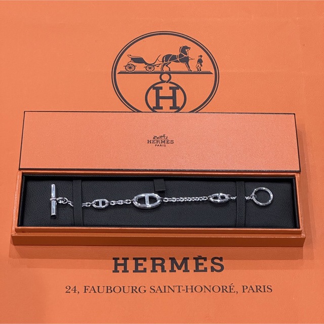Hermes - 新品未使用 レア HERMES エルメス ファランドール ブレスレット ST