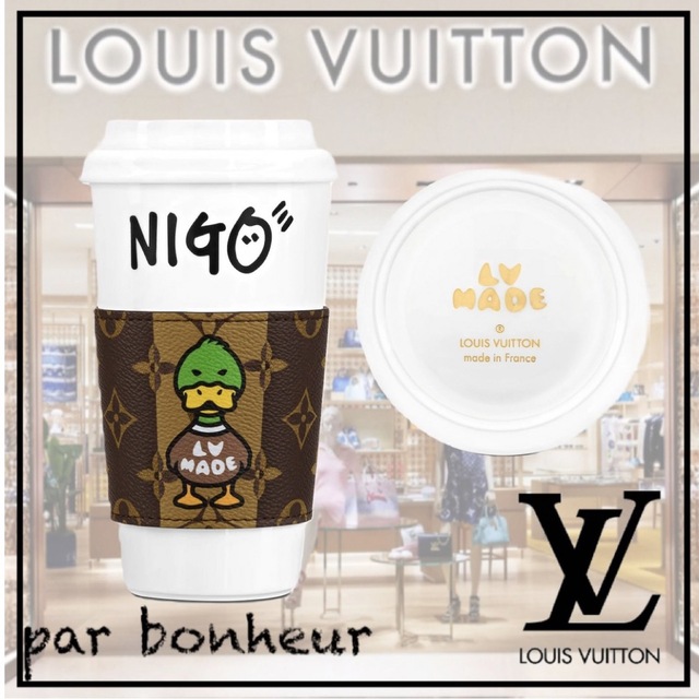 LOUIS VUITTON(ルイヴィトン)のLOUIS VUITTON × NIGO コラボ カップ ダック モノグラム  インテリア/住まい/日用品のキッチン/食器(グラス/カップ)の商品写真