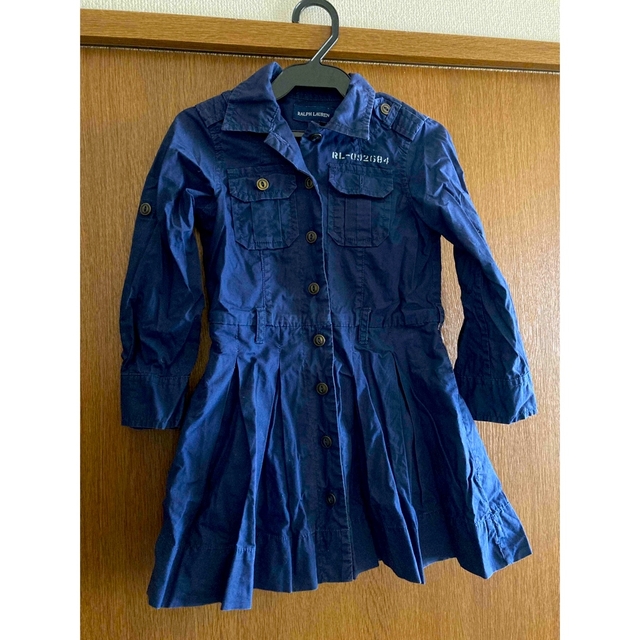 Ralph Lauren(ラルフローレン)のラルフローレン ジャケット コート ワンピース キッズ/ベビー/マタニティのキッズ服女の子用(90cm~)(ワンピース)の商品写真